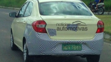 Ford Ka Sedan & Hatchback Spy