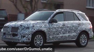 Spied - IAB reader spots the Mercedes M Class facelift in Stuttgart