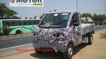 Spied - Mahindra P601 light truck spotted for the first time