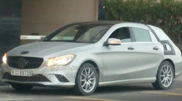 Mercedes CLA Shooting Brake - Spyshot Gallery