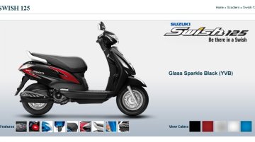 Suzuki Swish 125 new colours