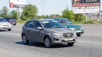 Spied - Datsun mi-Do hatchback spotted testing in Russia