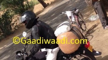 Hero HF Dawn load carrying variant spied