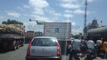 Kamaz 6540 Tipper spied in India