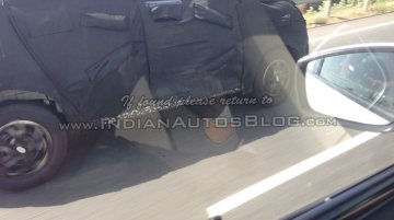 Mahindra S101 spied