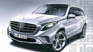 Rendering - Next generation Mercedes GL Class to get LWB Pullman variant