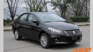 Spied - Clear images of the Suzuki Alivio (Maruti Ciaz); Indian launch by festive season