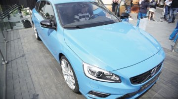 2014 Goodwood Live - Volvo V60 Polestar shown the week its production commenced