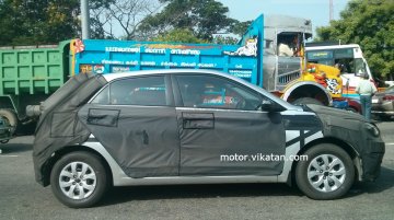 2015 Hyundai i20 spied
