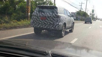 2016 Toyota Fortuner - Spyshot Gallery