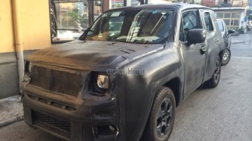 Spied - Not-for-India Fiat 500X mini SUV caught testing in Italy with Jeep Renegade's body