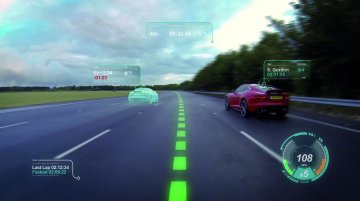 IAB Report - JLR reveals 'Jaguar Virtual Windscreen' technology concept [Video]