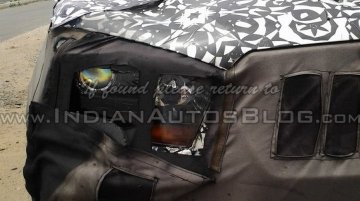 Mahindra Scorpio Facelift - Spy