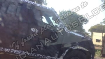 Next gen Mahindra Bolero - Spyshots