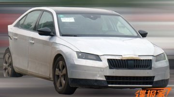 2016 Skoda Octavia facelift - Spy