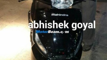 Spied - Mahindra G101 scooter's front fully revealed