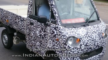 Spied - IAB reader catches the Mahindra P601 LCV on test