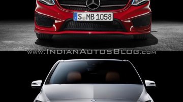 Old vs New - 2015 Mercedes B Class (facelift) vs pre-facelift model