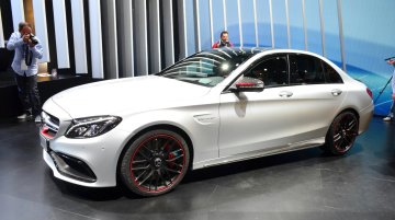 2015 Mercedes C63 AMG at the 2014 Paris Motor Show
