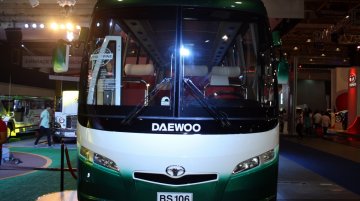 Daewoo Bus BS 106 at the Philippines International Motor Show 2014