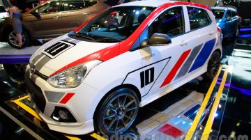 Sporty Hyundai Grand i10 at the 2014 Indonesia International Motor Show