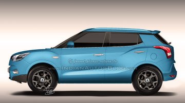 IAB Rendering - Ssangyong X100 (Ford EcoSport rival)