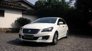 In Images - Suzuki Alivio (Maruti Ciaz) for China