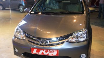 Toyota Etios Liva at the 2014 NADA Show