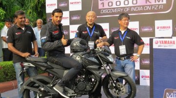 IAB Report - Yamaha FZ-S FI V2.0 John Abraham edition gifted to the actor