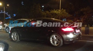 Spied - 2015 Audi TT tests in Mumbai ahead of next year's launch