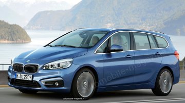 Rendering - BMW 2 Series Active Tourer MPV with 7 seats