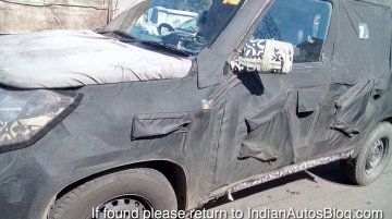 Next gen Mahindra Bolero (U301) - Spyshot Gallery