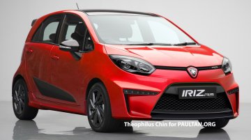 Rendering - Proton Iriz R3 vies to become a hot hatchback