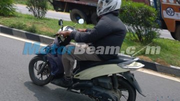 Spied - Indonesia-spec TVS Dazz continues testing in India