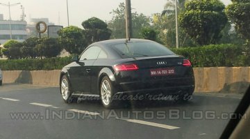 Spied - IAB reader snaps the 2015 Audi TT in Mumbai