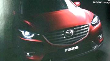 Report - 2015 Mazda CX-5 (facelift) compact SUV leaked