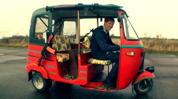 Bajaj Tuk Tuk with Honda CBR600RR engine