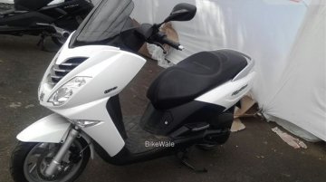 Spied - Peugeot scooters have landed in India