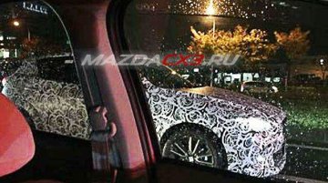 Spied - Mazda CX-3 compact SUV (EcoSport rival) caught testing ahead of LA reveal