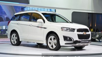 IAB Report - Chevrolet Captiva Sport Edition showcased at the Thailand Motor Expo