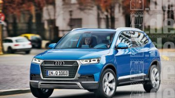 2016 Audi Q1 compact SUV based on VW Taigun - Rendering