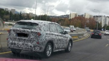 2016 BMW X1 spied