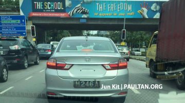 New Honda City Hybrid spotted testing - Malaysia