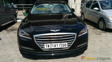 Hyundai Genesis spotted in Chennai - Report