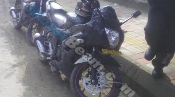 Suzuki Gixxer-based fully faired motorcycle caught testing - Spied