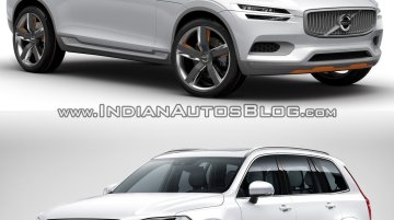Volvo XC Coupe Concept vs 2015 Volvo XC90