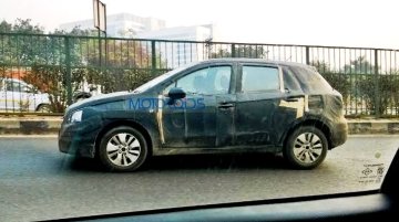 Maruti SX4 S-Cross caught testing again - Spied