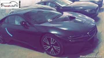 BMW i8 spotted at an Indian dealership, launch next month - Spied