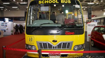 Mahindra Tourister Cosmo, Maxximo school van showcased - IAB Report