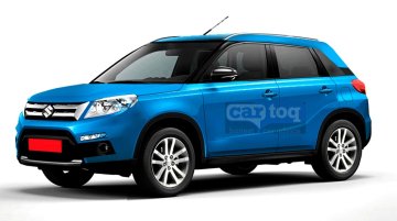 Maruti YBA sub-4m SUV - Rendering